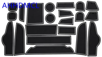 

AHHDMCL Car Door Groove Mat Gate Slot Cup Armrest Storage Pad Mat For X3 2011 2012 2013 2014 2015 2016 X4 2013 ~ 2016