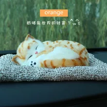 200 г нано-Минеральные Кристаллы автомобильный освежитель воздуха Желтый Черный Оранжевый милый кот автомобильный орнамент домашний офис украшения авто аксессуары