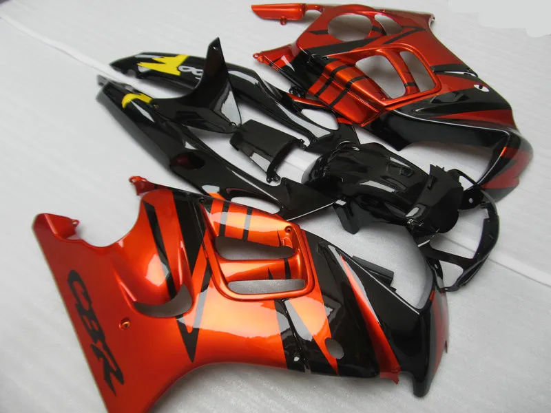 Мотоцикл обтекатель комплект для HONDA CBR600F3 97 98 CBR600 F3 CBR 600F3 1997 1998 ABS Пластик красно-черные обтекатели комплект+ подарки HK02