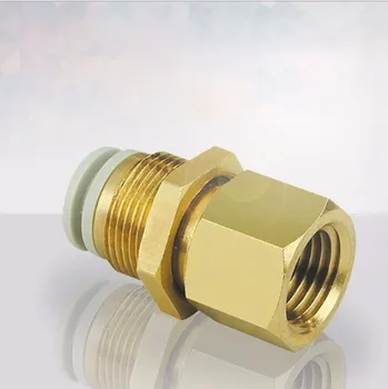 

tube size 12mm-3/8 PT thread KQ2E bulkhead straight male tube fittings