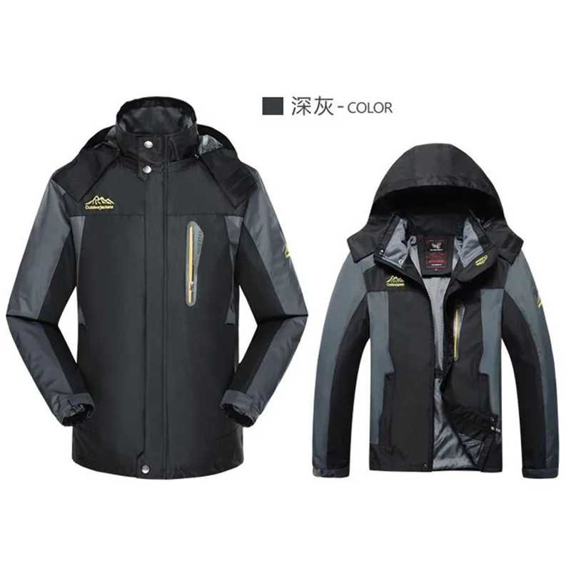 ФОТО Original Dropshipping Brand Outdoor Waterproof sports men Windproof Climbing Hiking clothes skiing jacket Coats winter jackets