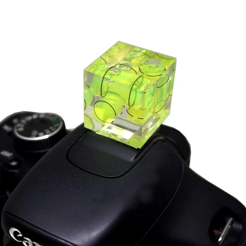 Hot Shoe Three Axis Triple Bubble Spirit Level For Canon Nikon Panasonic Fujifilm Olympus Pentax Digital and Film Cameras (6)