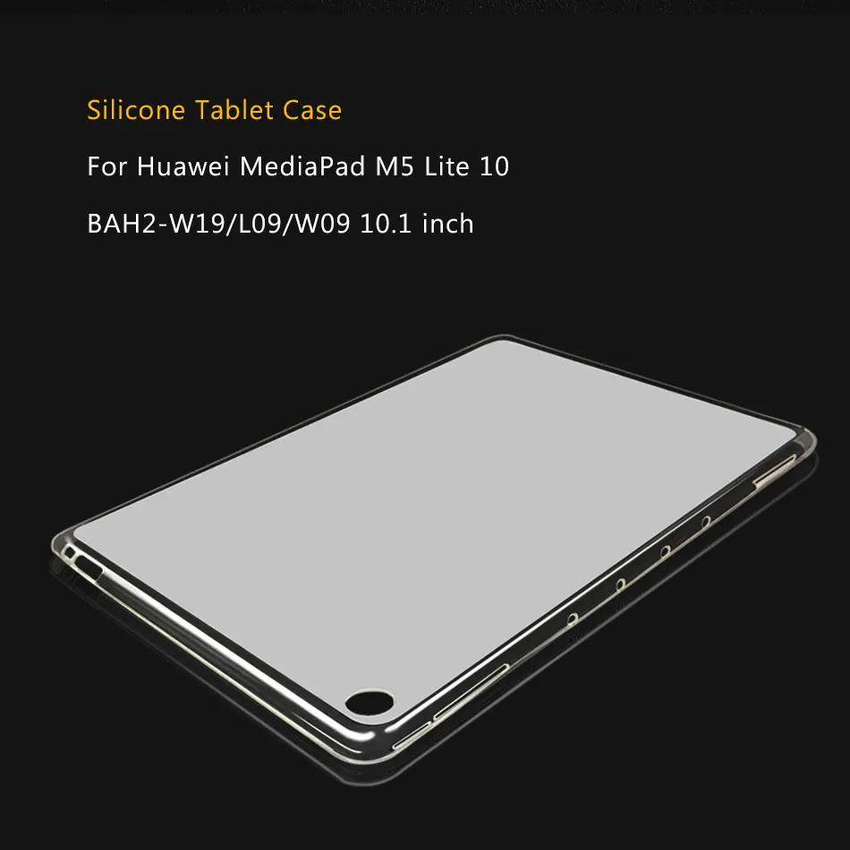 Мягкий чехол для планшета GUKEEDIANZI из ТПУ для huawei MediaPad M5 M6 Lite 8,4 10 10,1/M5 Pro 10,8, силиконовый чехол, чехол SHT-W09