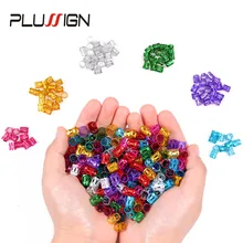 50 шт. регулируемые дреды для волос Бусы косички кольца золотые серебряные розовые красные зеленые красочные дреды кольца для волос для женщин и девушек