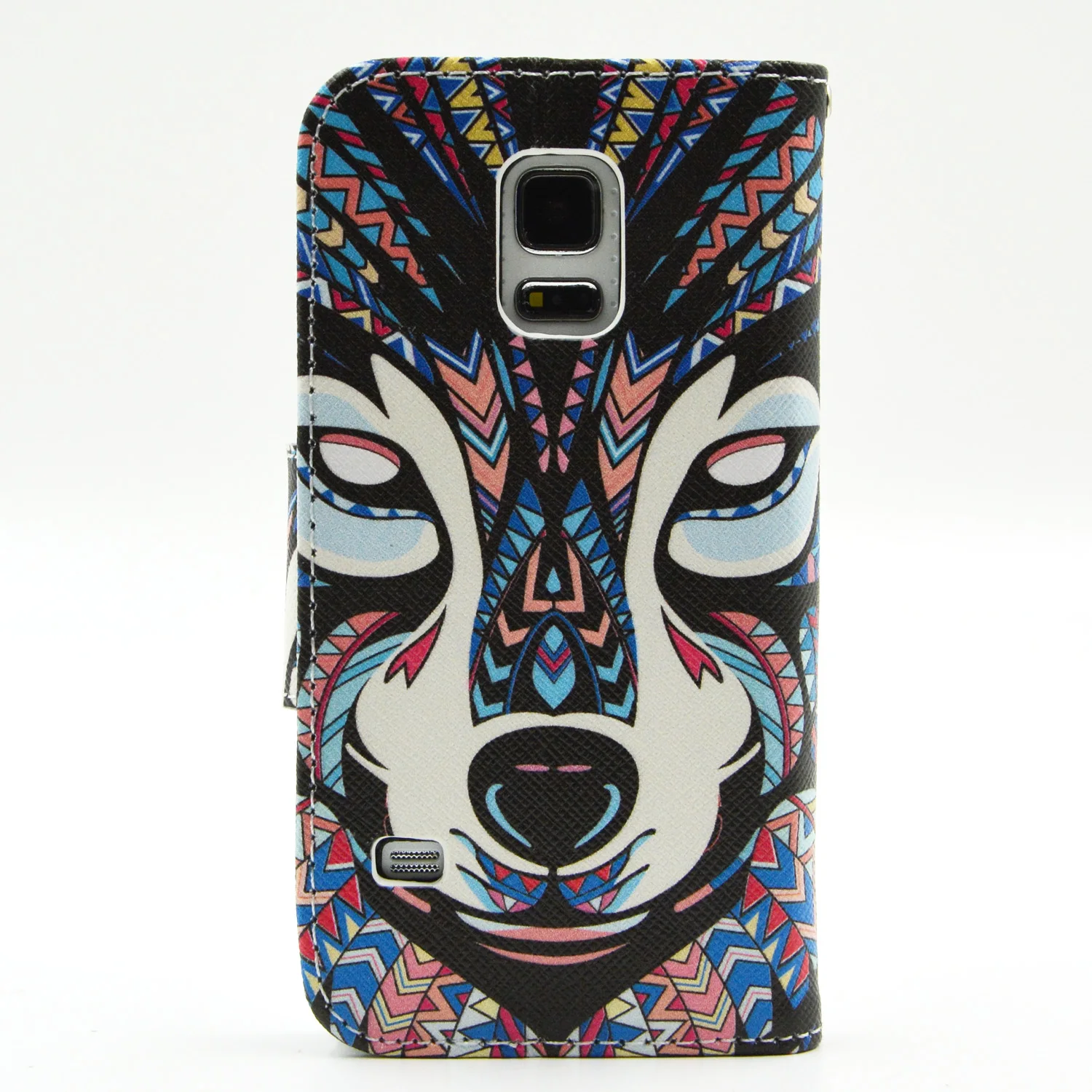 Для samsung Galaxy S5mini S 5 V SV мини Чехол G800 G800F G800H SM Тотем картина магнитных кожаный чехол