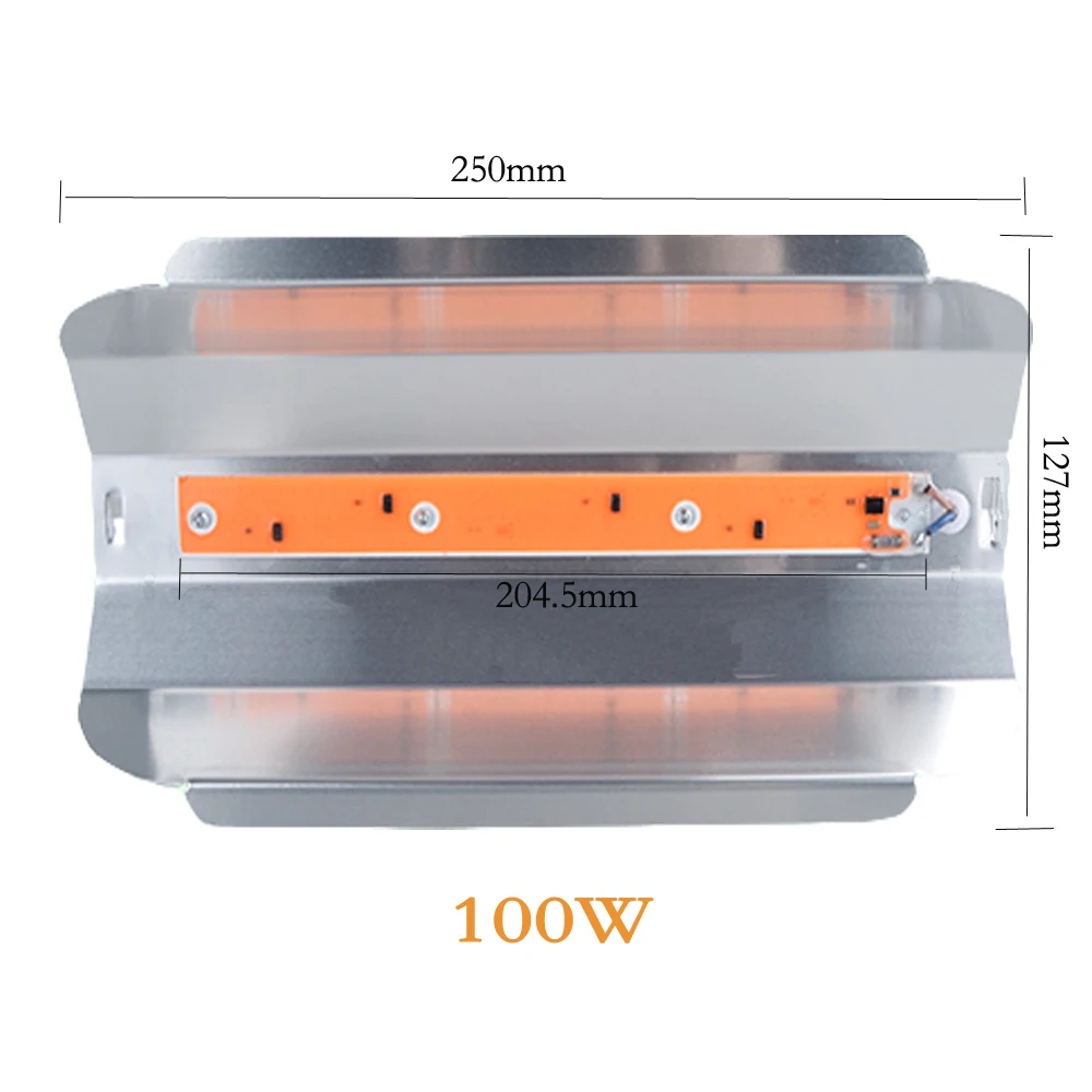 Полный спектр 30 Вт 50 Вт AC110V 220 В светодиодный светильник для выращивания Fitolampy IP67 Водонепроницаемый Фито прожектор светильник s