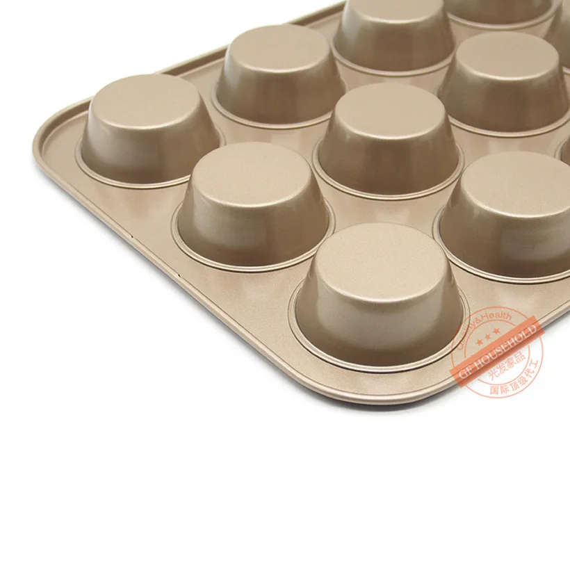 Круглая антипригарная форма для выпечки 12 чашек|baking dish|round baking dishmold tart |