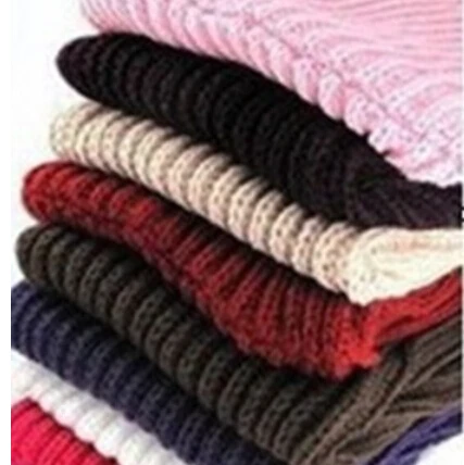 

Korean Autumn Winter scarf women Warm Knit Neck Circle Wool Blend Cowl Snood Ring Scarves Long Scarf Shawl Wrap
