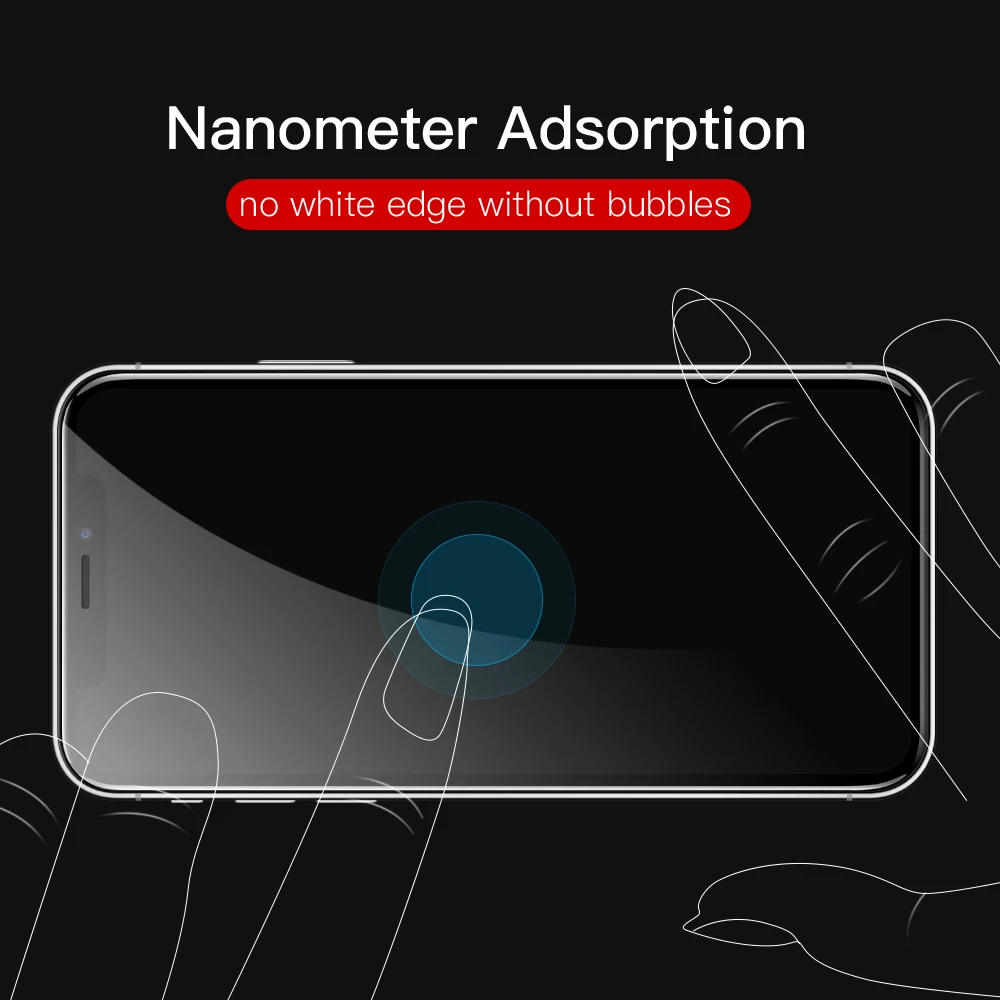  5D Gehärtetem Glas für iPhone 6 6 s Screen Protector 7 8 Plus Schutzhülle Protector Glas Volle Abde