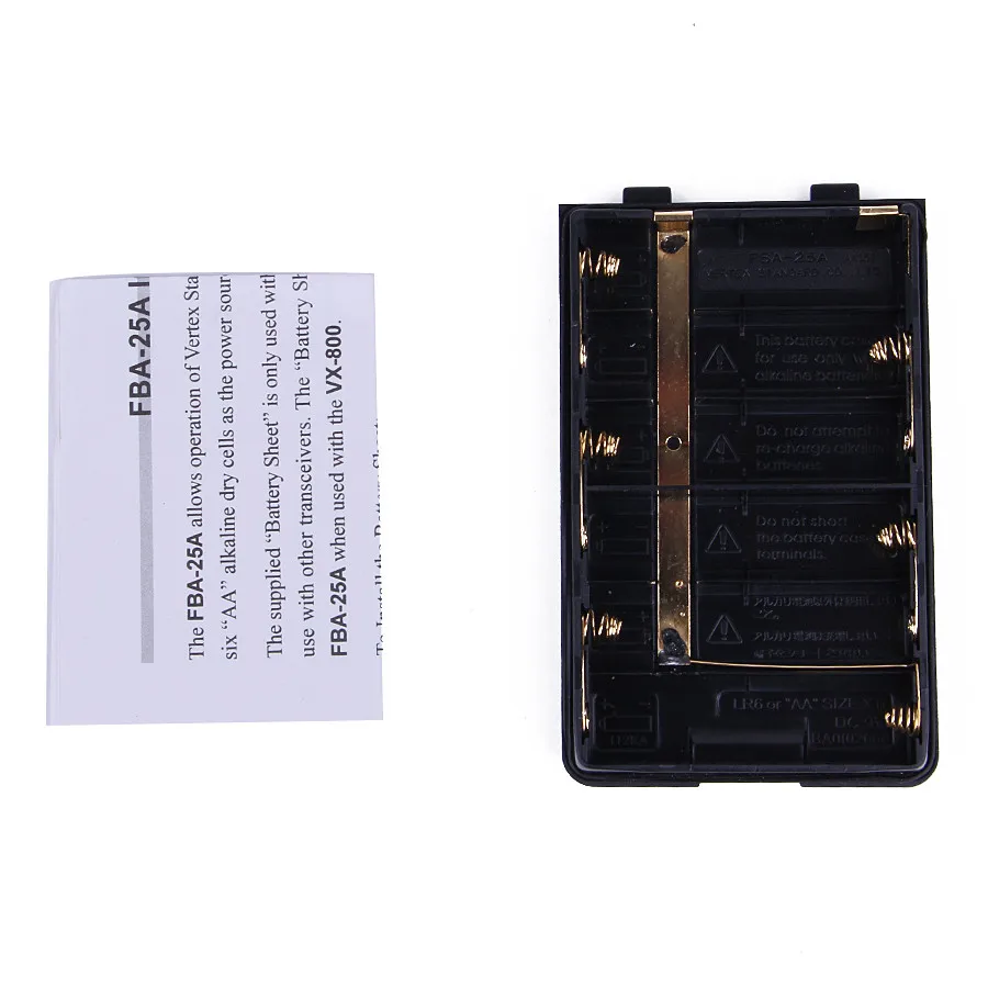 YIDATON FBA-25A 6 * AA Battery чехол для Yaesu/VERTEX Portable Walkie Talkie FT60R VXA-200 VXA-210 VXA-300 VX-150 VX-160 | Мобильные