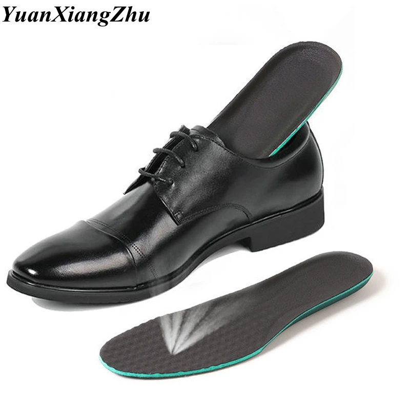 1 paire de semelles en cuir déodorant respirant doux absorber instantanément la sueur chaussures semelle intérieure hommes tampons en cuir soins des pieds semelle intérieure PD 1 | AliExpress