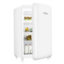 Bc-m121rw 121L мини ретро холодильник морозильник для хранения свежих продуктов uni-тела холодильник генератор льда Z20