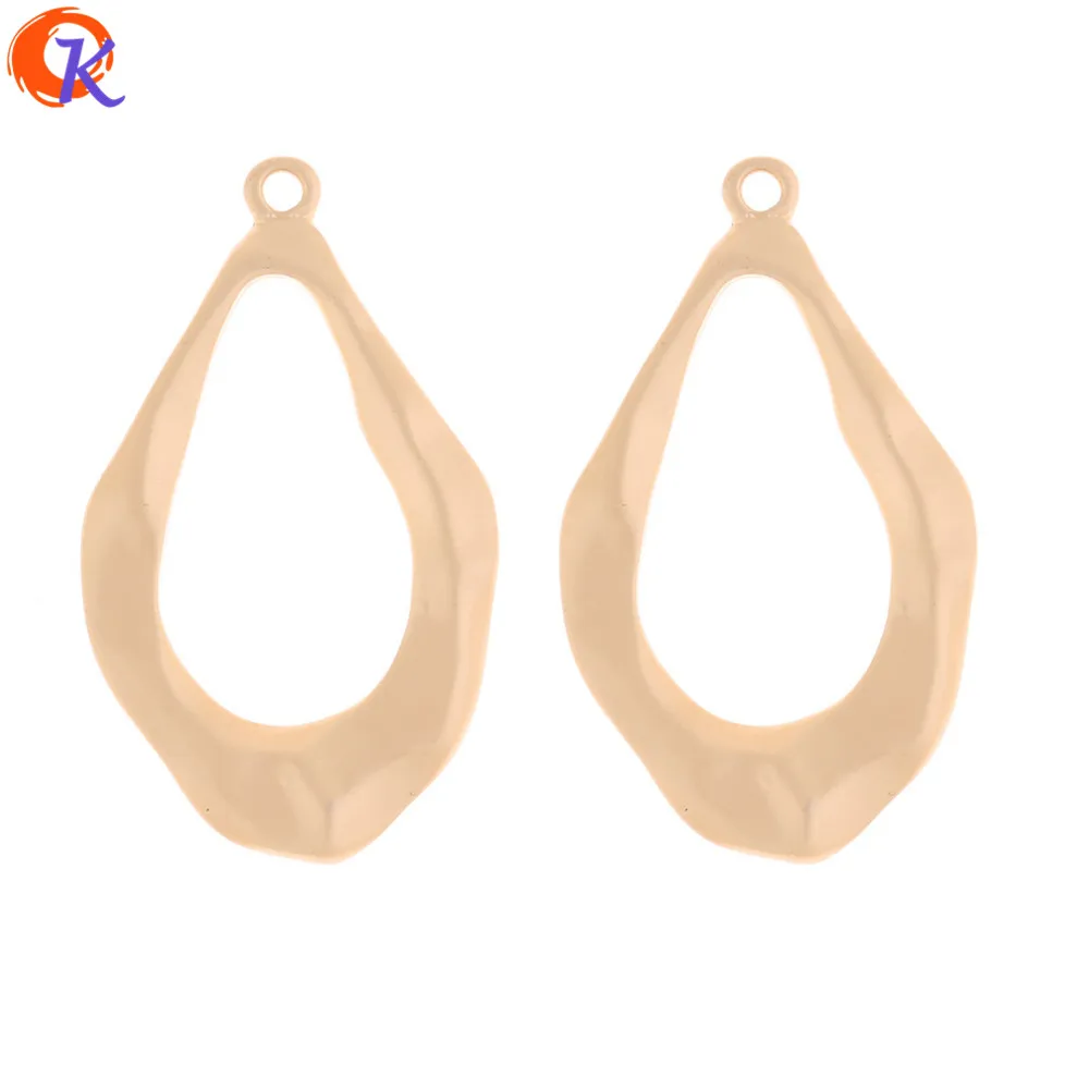 

Cordial Design 50Pcs 26*45MM Jewelry Accessories/Earring Connectors/Matte Gold/Irregular Shape/DIY/Hand Made/Earring Findings
