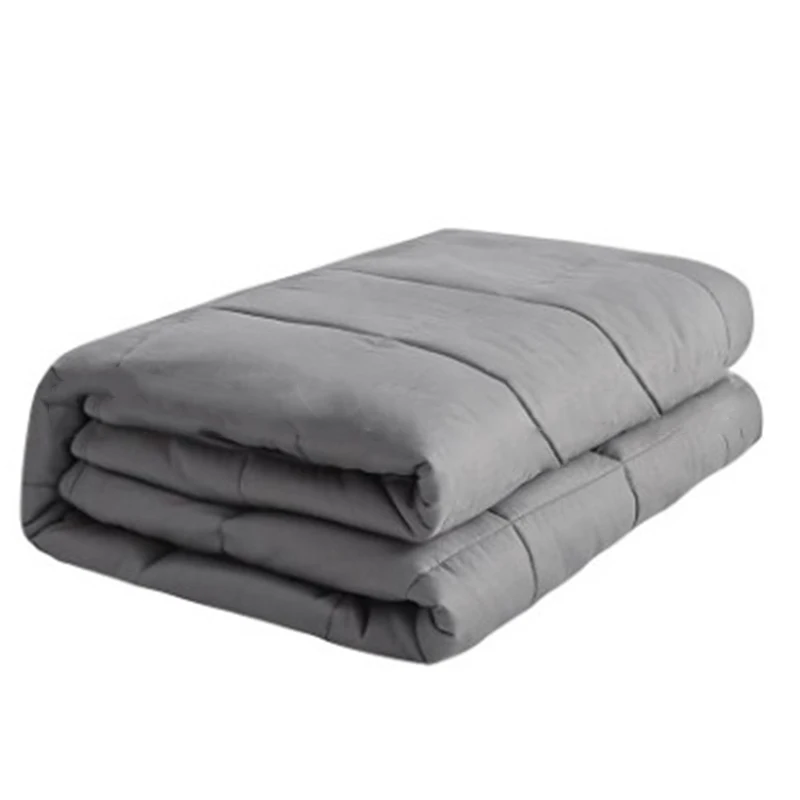 Cotton Gravity Weighted Blanket Improve Sleep Relieve Stress Autism