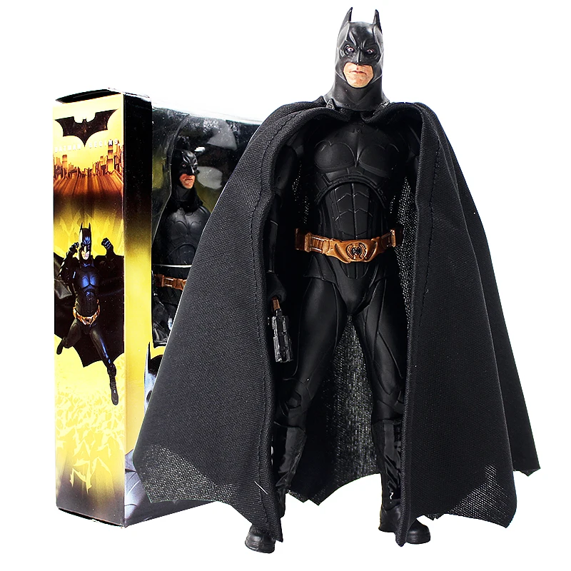 

18cm Super Hero NECA Batman Movable Superman Bat Man PVC Action Figure Collection Model Toy Doll