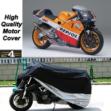 Мотоциклетная Крышка для Honda NSR500 Водонепроницаемая УФ/Защита от солнца/пыли/Защита от дождя крышка из полиэфирной тафты