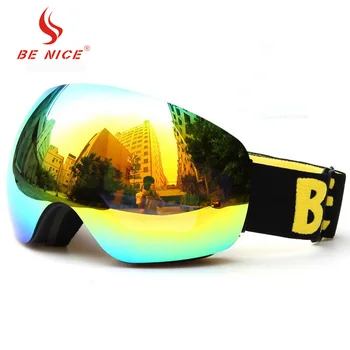 

Ski Goggles 2020 New Hot Brand Double Layers UV400 anti-fog Big Ski Mask Glasses Skiing Men Women Snow Snowboard Goggles