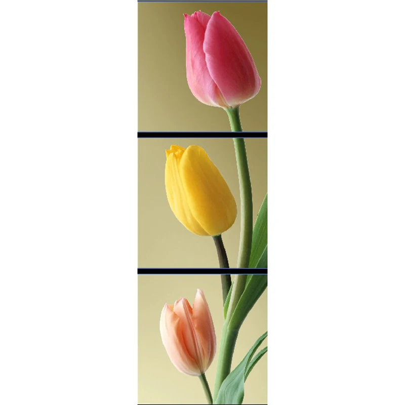 3pcs Print poster canvas Wall Art Lavender font b Tulips b font font b flower b