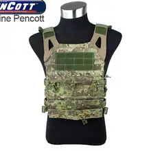 Подлинный пенкотт зеленая зона Перемычка пластина Перевозчик Тактический JPC жилет(STG051072