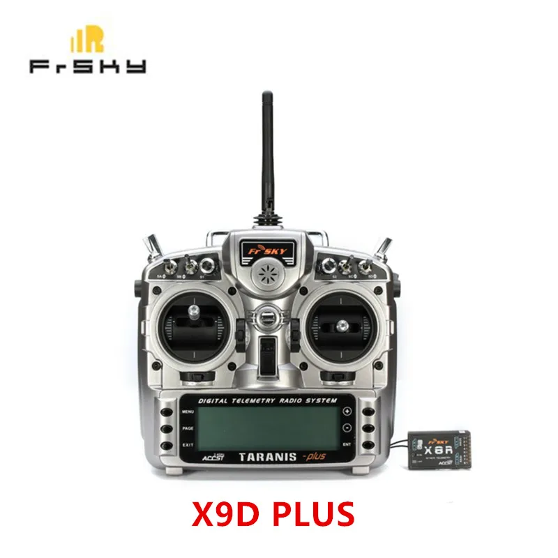 

FrSky ACCST Taranis X9D PLUS 16CH 2.4GHz Transmitter with X8R