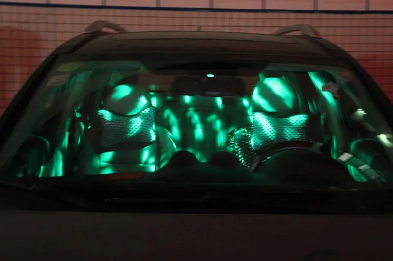 RGB музыкальный ритм активированный DJ для дискотеки сценические эффекты