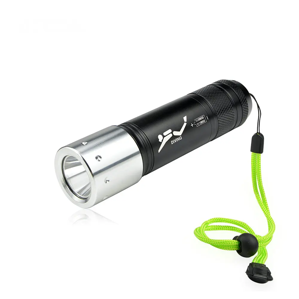

LED Flashlight Rechargeable Underwater Diving Portable Aluminum XM-L L2 LED Torch light lamp Hunting Camping Dive lighting