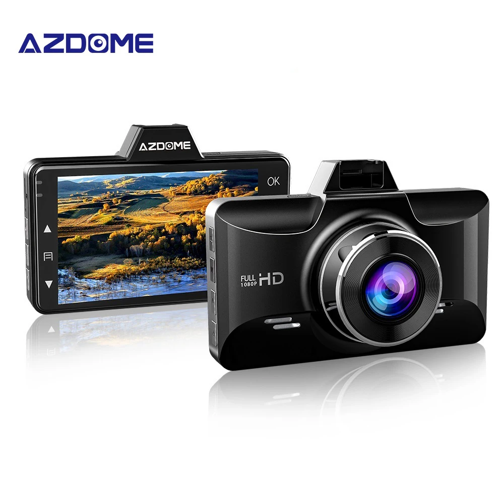 Видеорегистратор AZDOME M01 Mini Full HD1080P 3 дюйма 2 5D IPS|Видеорегистраторы| |