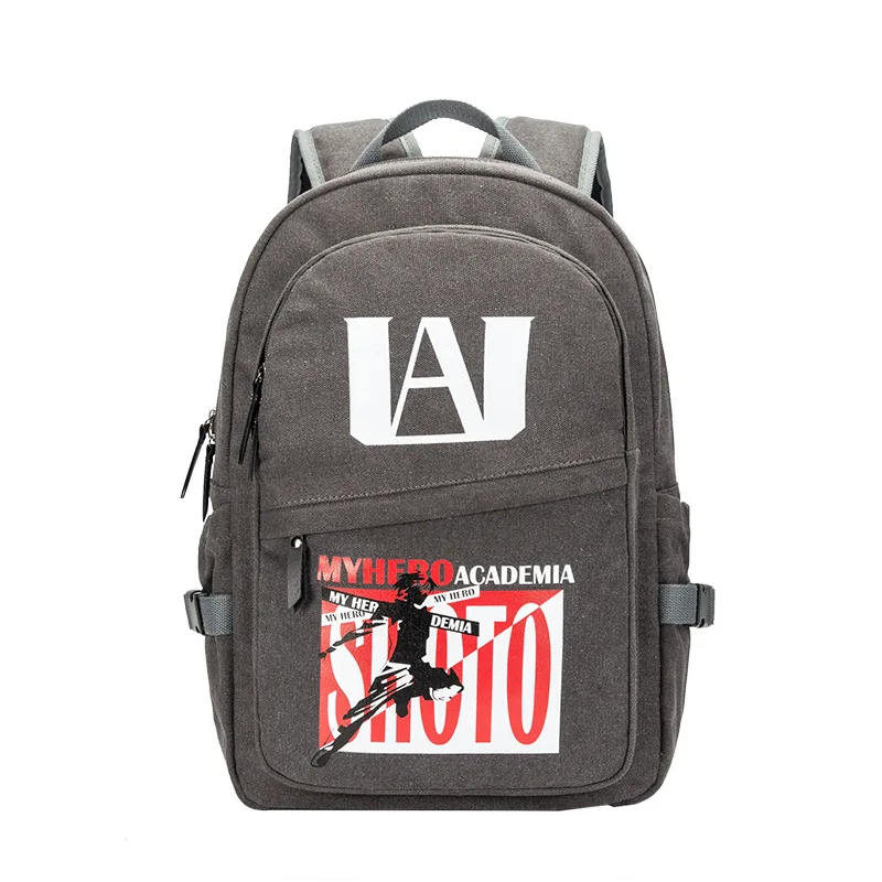 

Anime My Boku no Hero Academia Backpack Fashion For Women's Men's Travel Backpack Teenagers Canvas School Bag Rucksack Mochila