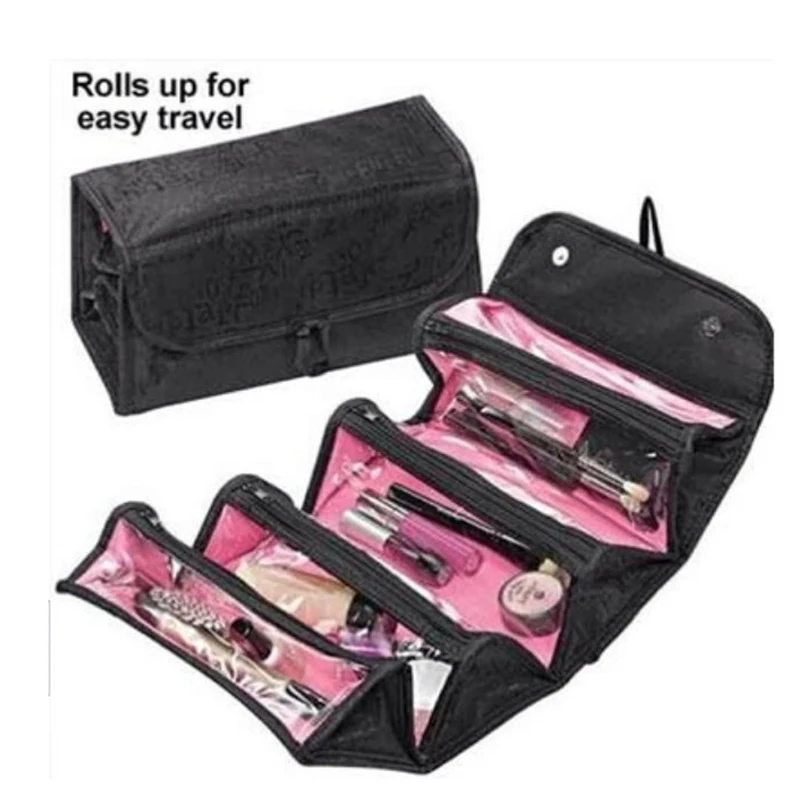 

Large-capacity Cosmetic Bag Daily Necessities Storage Bag Space-saving Zipper Multi-layer Cosmetic Bag