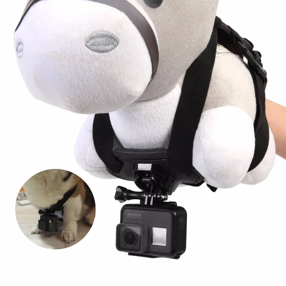 Dog Chest Harness Pet Vest Fetch Strap Belt Mount For GoPro Hero 543+32SJ4000 SJ5000 Sports Camera (9)