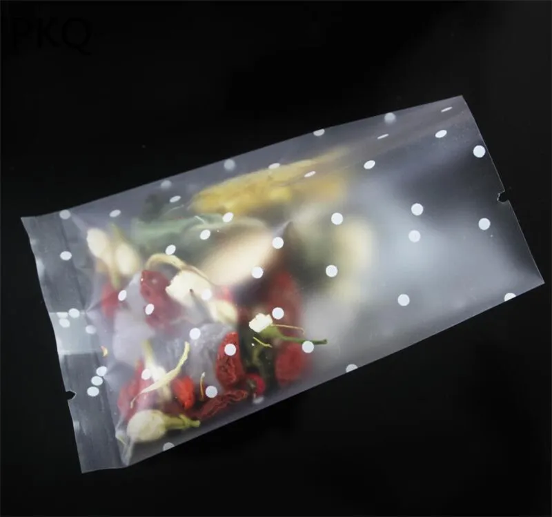 1000pcs/lot Simple Style Heat Seal Cookie Packaging Bag for Bakery Gift