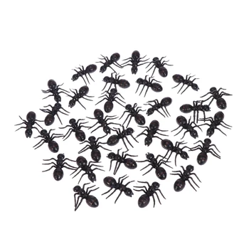 

50PC Fake Big Ant Toys Animal Simulative Small Playing Gift for Halloween