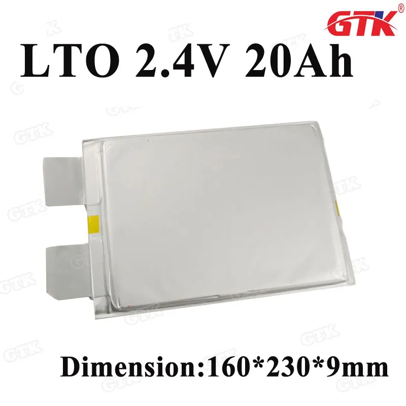 large capacity 2.4v 20Ah LTO lithium titanate battery high rate For diy 12v 24v 48v electric bike EV PHEV energy pack | Электроника