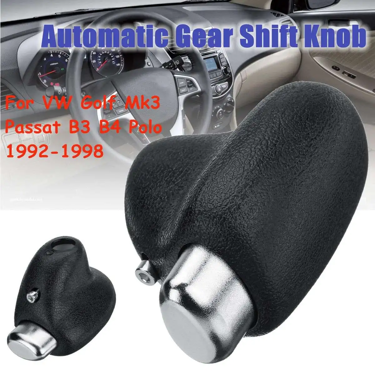 

Automatic Gear Shift Knob Gear Handball 114721755 357713139A For VW Golf Mk3 Passat B3 B4 Polo 1992-1998