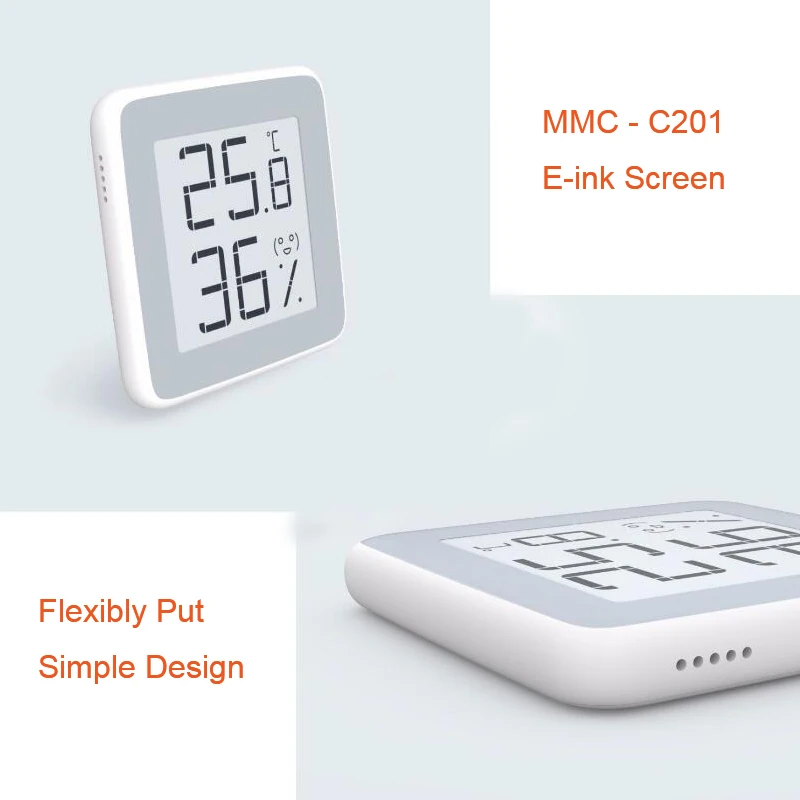 Xiaomi MiaoMiaoCe E-Link чернильный экран дисплей цифровой измеритель влажности Высокоточный термометр датчик температуры и влажности