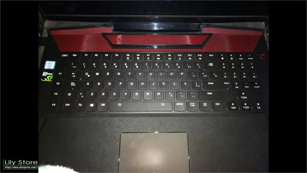Силиконовая клавиатура защитная оболочка покрытие для lenovo Легион Y530 R720 Y520 Y720 Y7000 Y7000P Y540 Y9000K 15,6 ''/Y730 Y740 17,3''