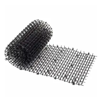 

30x200cm Green Gardening Plastic Anti Black Cat Thorn Cat Dog Mosquito Repellent Plastic Nail Cats And Dogs Repellent Mat