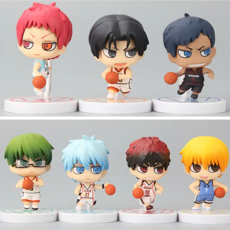 

7 pcs/Set NEW Kuroko No Basket Kise Ryota PVC Action Figure Collectible Model Toys