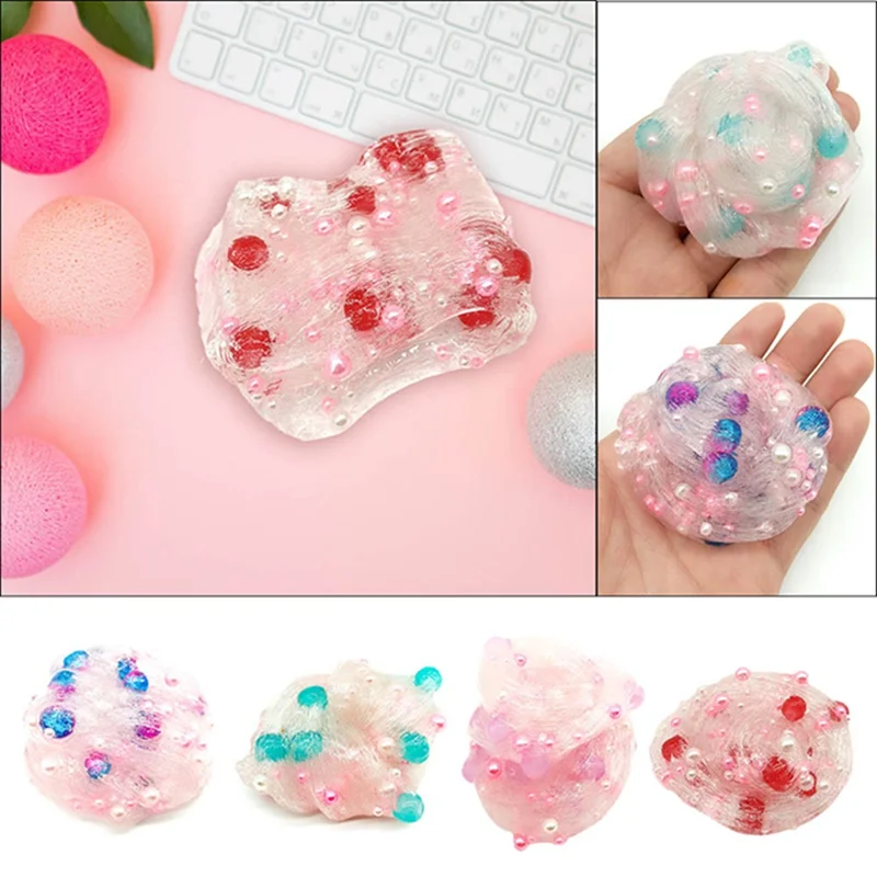 Stress Relief Toy Soft Slime Scented Jelly Toy Cute Kid Children Creativity Fun Plasticine Toys