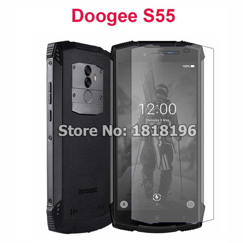 DOOGEE S55 5,5 смартфон закаленное стекло 9H защитный чехол для экрана для DOOGEE S55 LITE IP68 4 Гб 64 Гб защитная пленка