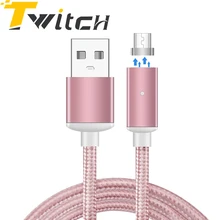 Micro usb Magnetic Cable For Samsung galaxy S6/S6 edge S7 Magnet Charging Cable Android Mobile Phone cables Microusb Data Cable