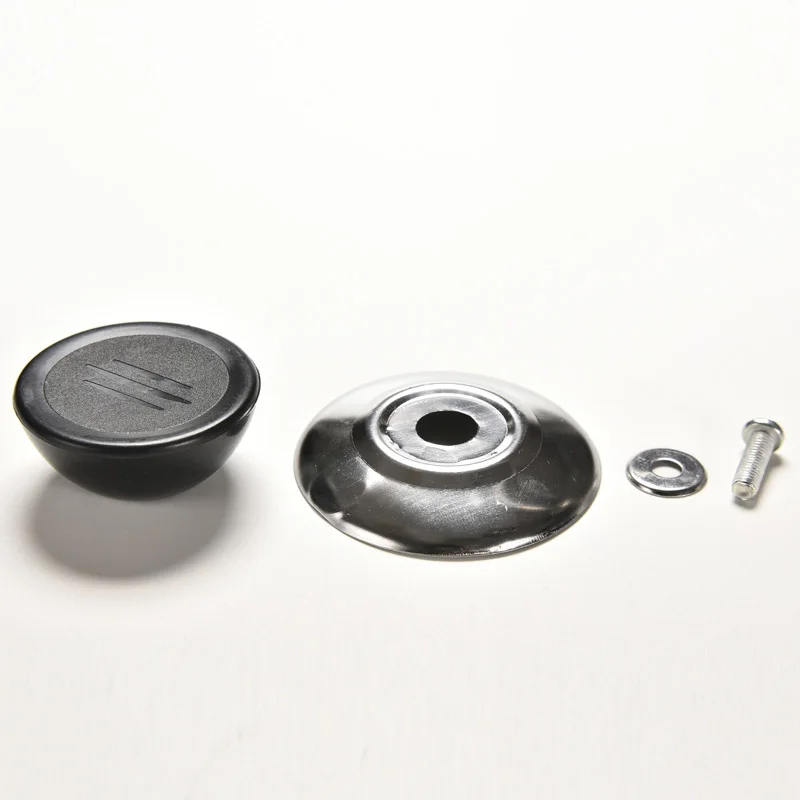 

Replacement Circular Utensil Pot pan Lid Cover Holding Knob Black Kitchen Cookware Handle Pan Holder Screw Handleknob