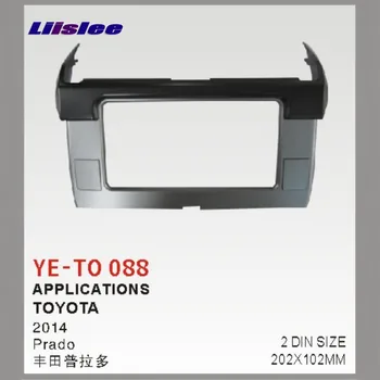 

For Toyota Land Cruiser Prado For Lexus GX460 Car Refitting DVD GPS NAV Frame CD Panel Dash Kit Radio Frame Audio Fascia