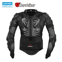 HEROBIKER новая мотоциклетная Защита тела снаряжение для защиты тела мотокросса серьги-джекеты Задняя поддержка черная куртка для мотоспорта