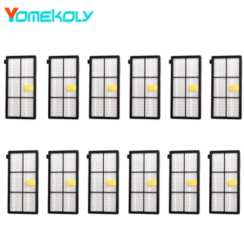 

12pcs hepa filter kit for iRobot Roomba 800 900 Series 870 880 980 Vacuum Cleaner Accessories parts replacement