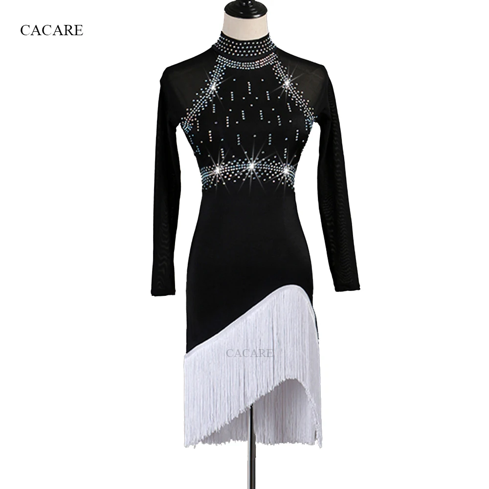 

Latin Dress Costume Women Sale Latina Salsa Dance Competition Dresses Fringe Tango D0514 Customize
