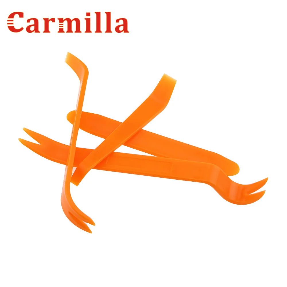 

Carmilla Auto ABS Car Radio Panel Door Clip Trim Dash Audio Removal Pry Tool for Toyota C-HR Fortuner Innova 2016 2017 2018