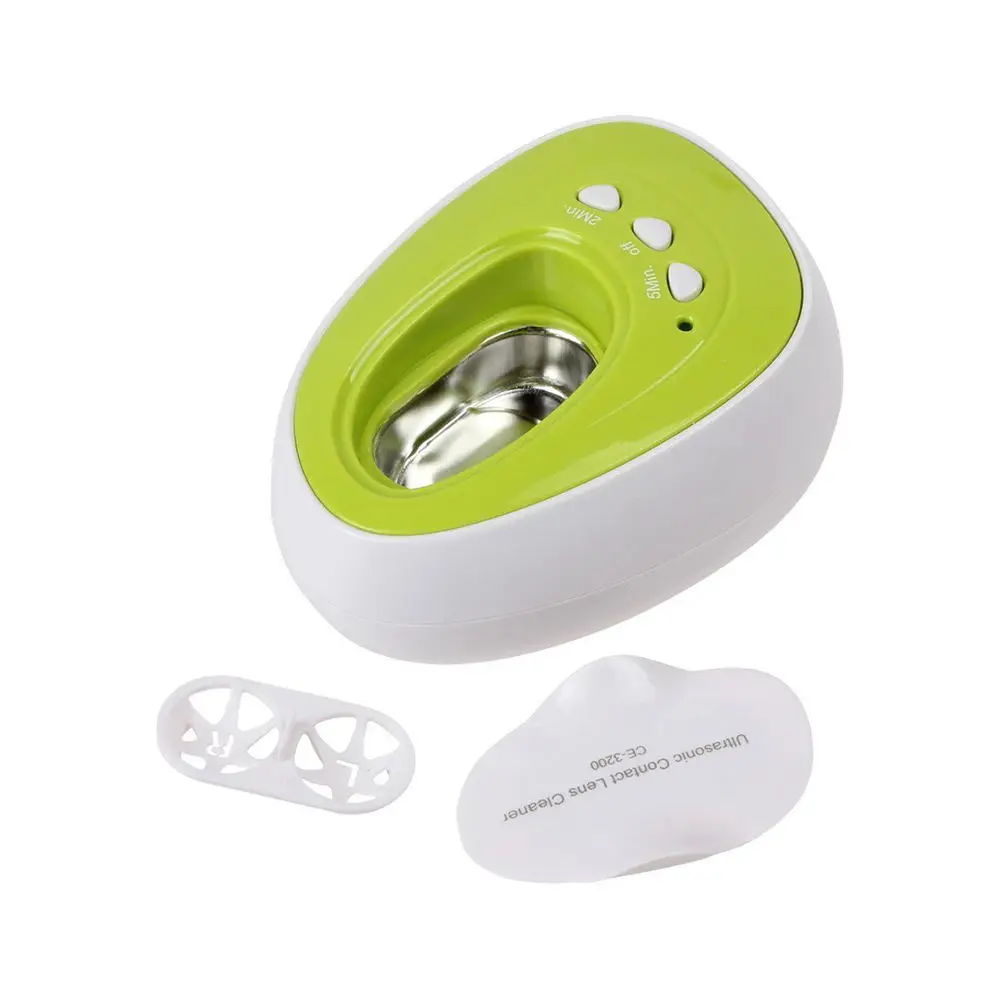 

Free shipping factory price ultrasonic cleaner Mini Sonic Wave contact lens Cleaner For contact lenses