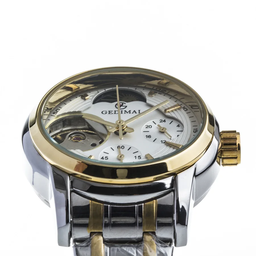 Женские наручные часы GEDIMAI модные автоматические механические