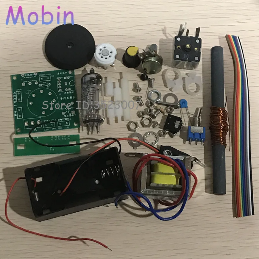 

1PCS/LOT MW Transmitter Tube Wave Wave small radio transponder MP3 AM / CW AM transmitter Free shipping